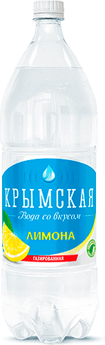 Вода Крымская со вкусом лимона 2,0л ПЭТ