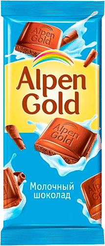 Шоколад Альпен Гольд (Молочный) 85гр
