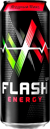 Flash Up Energy Ягодный Микс банка 0,45