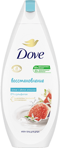 Гель для душа Dove Инжир и лепестки Апельсина 250мл