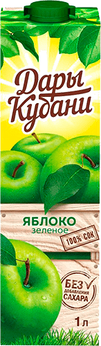 Дары Кубани 0,95л Нектар яблочный осветленный