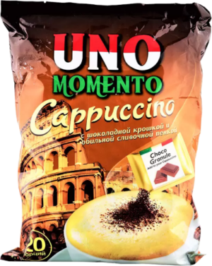 Кофейный напиток Uno Momento Cappuccino 25,5гр