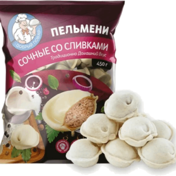 Пельмени КП "Сочные" со сливками 0,45 кг.*10 шт.