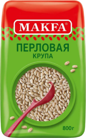 Крупа перловая/крупа/Мак/0.8/6